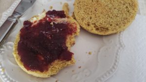 Low Carb, Keto Friendly Microwave English Muffin