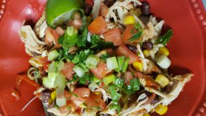 Instant Pot Chicken and Brown Rice Burrito Bowls Trim Healthy Mama E Meal