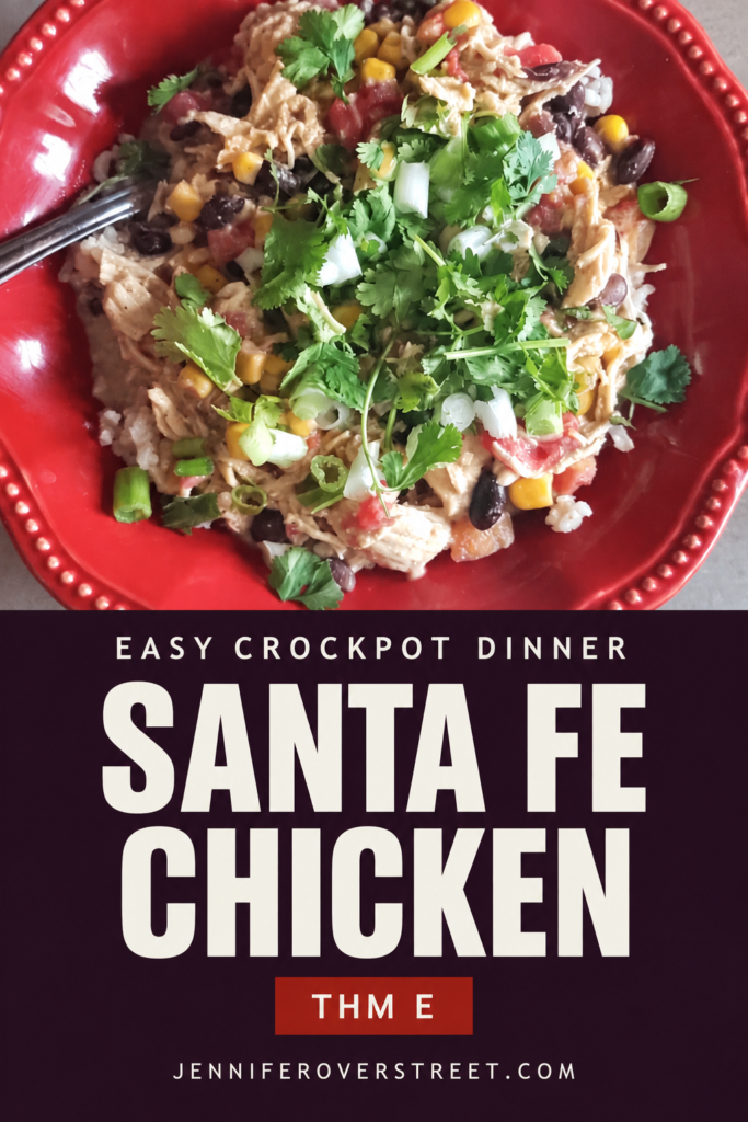 THM E Crockpot Santa Fe Chicken
