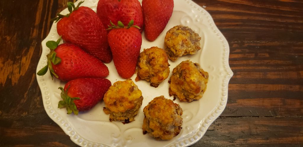 Low Carb Sausage Balls