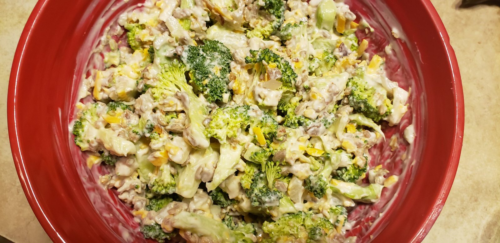 The Easiest Low Carb Broccoli Salad Jennifer Overstreet