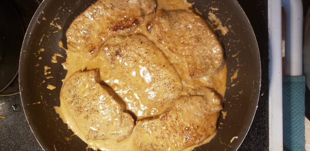 Low Carb Creamy Ranch Pork Chops