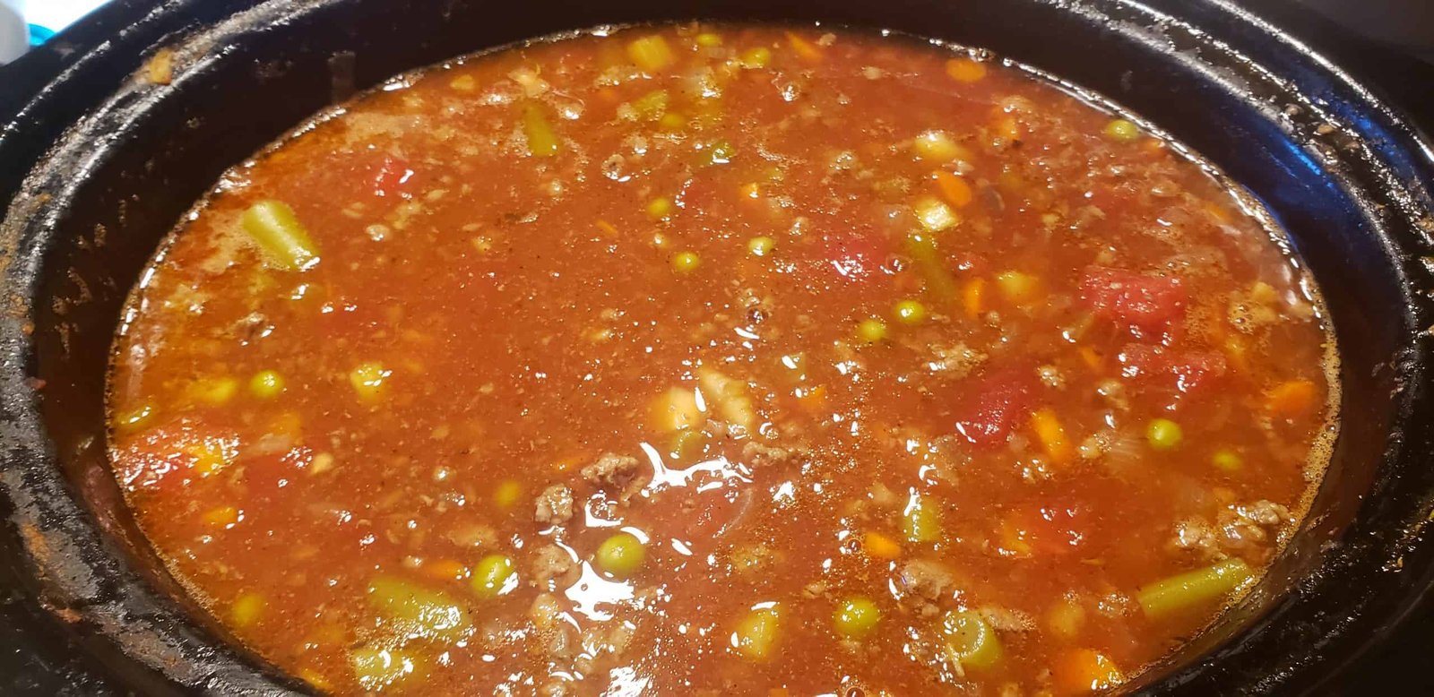 Low Carb Crockpot Hamburger Soup Jennifer Overstreet