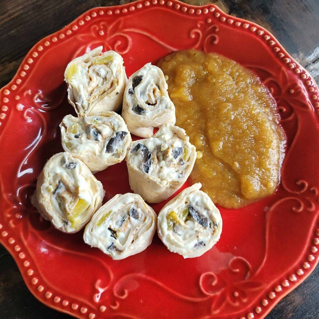 Low Carb Mexican Pinwheels