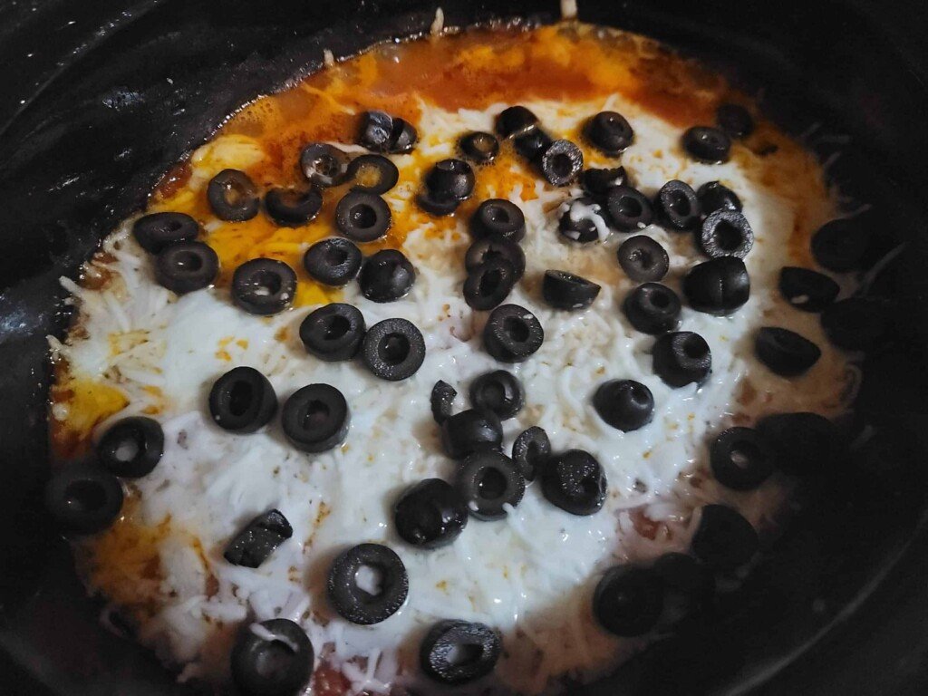 Low Carb Crockpot Pizza Casserole