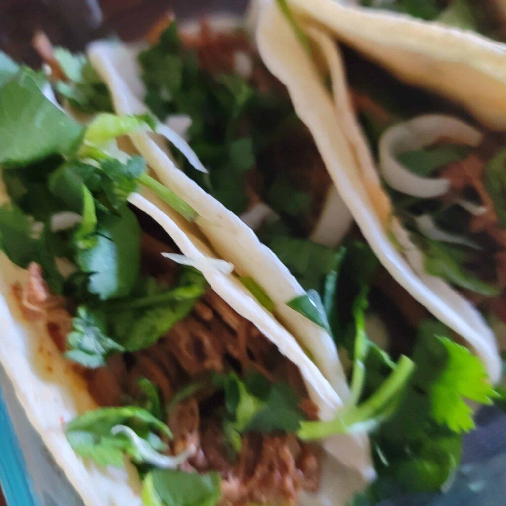 Crockpot Chipotle Shredded Beef Tacos,  Low Carb