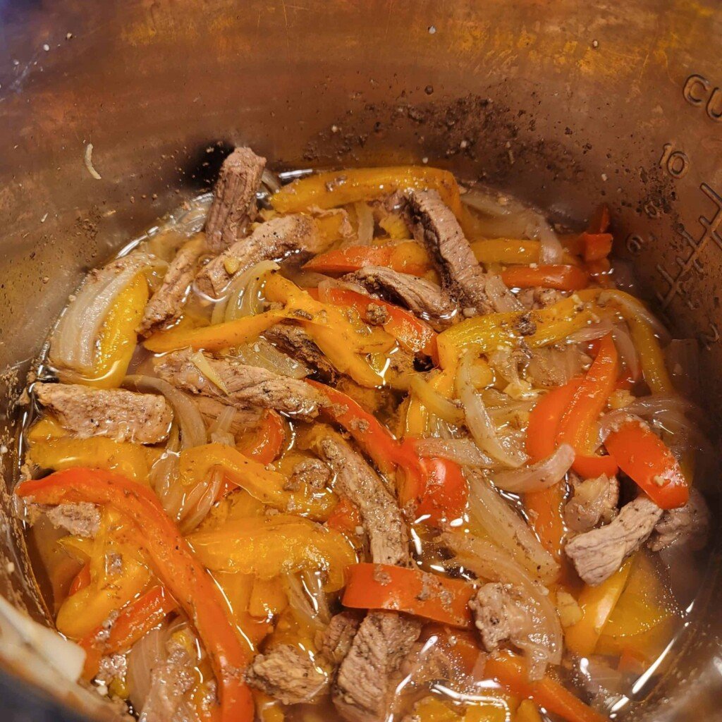 Instant Pot Low Carb Pepper Steak
