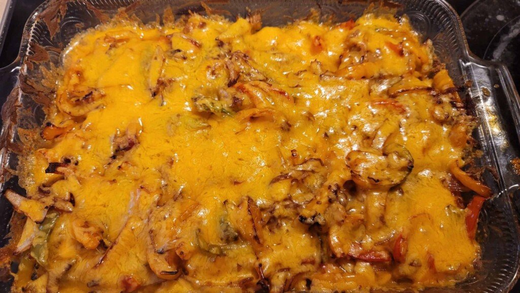 Low Carb Chicken Fajita Bake