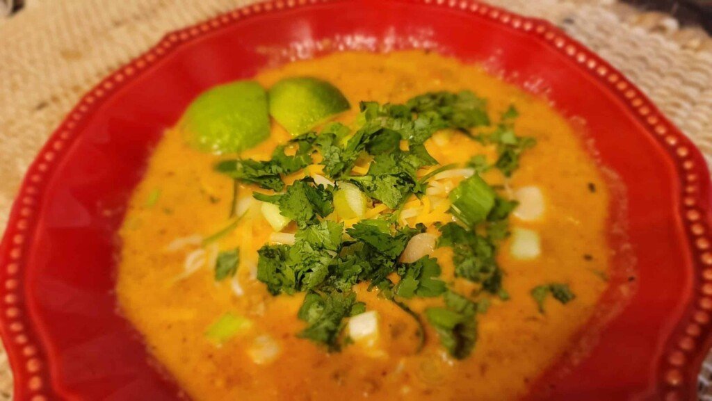 Creamy Beef Taco Soup