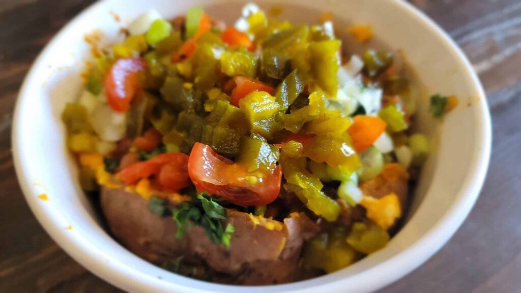 Fiesta Stuffed Sweet Potato