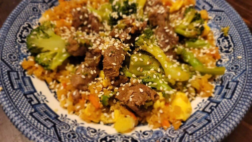 Pressure Cooker, Low Carb Beef and Broccoli