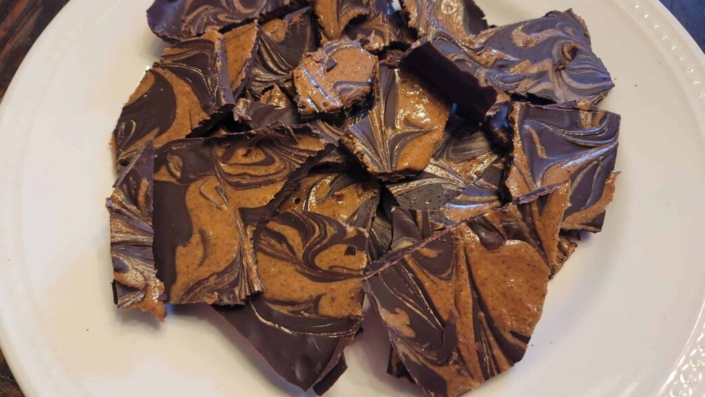 Chocolate and Almond Butter Bark