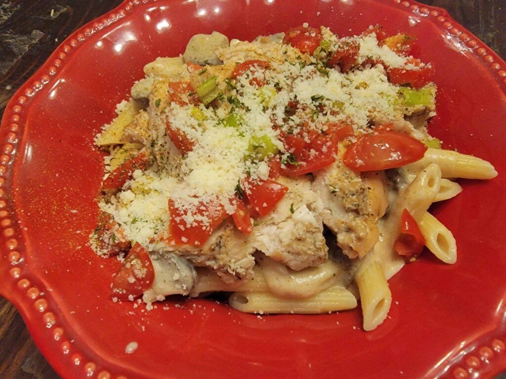 Crazy Good Low Carb Cajun Alfredo Chicken
