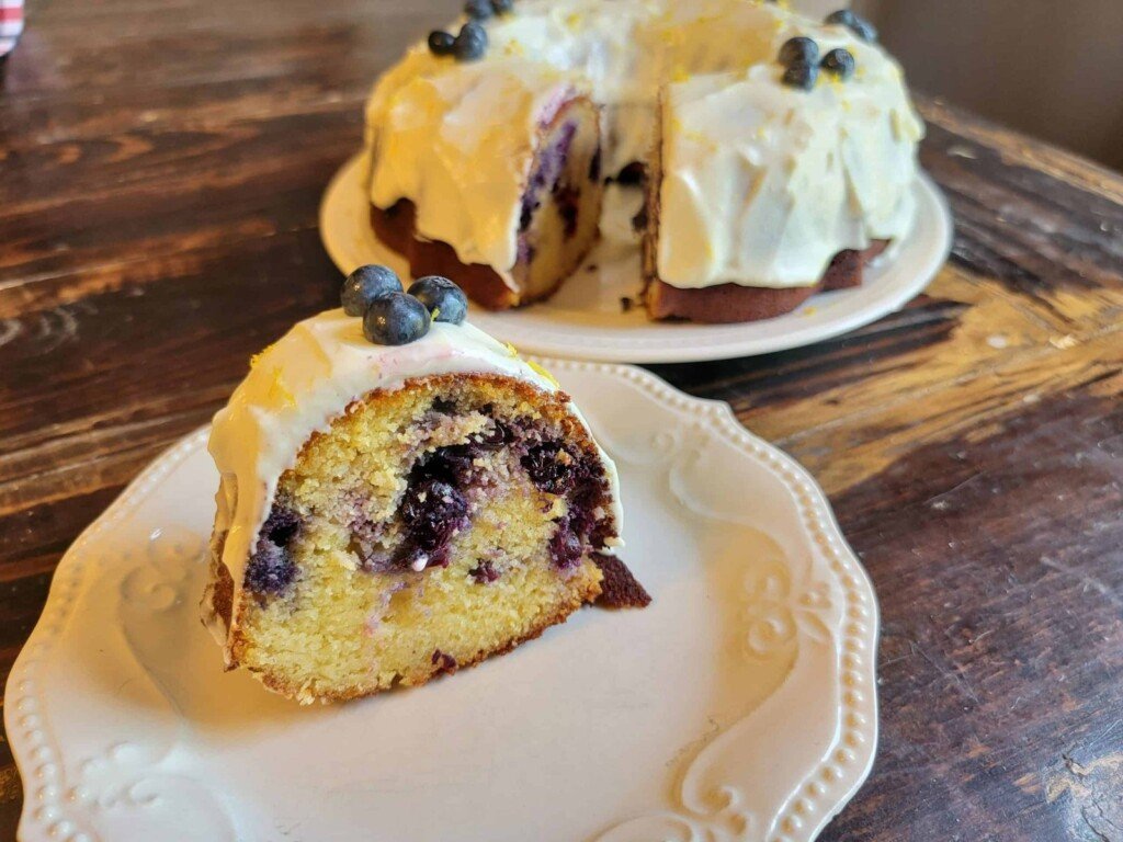 The Best Lemon Blueberry Cake,  Low Carb – Trim Healthy Mama s