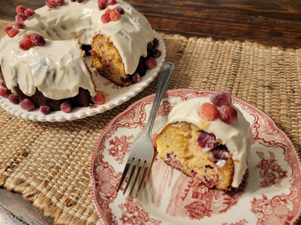 Crazy Good Cranberry Orange Bundt Cake- Low Carb, Trim Healthy Mama S