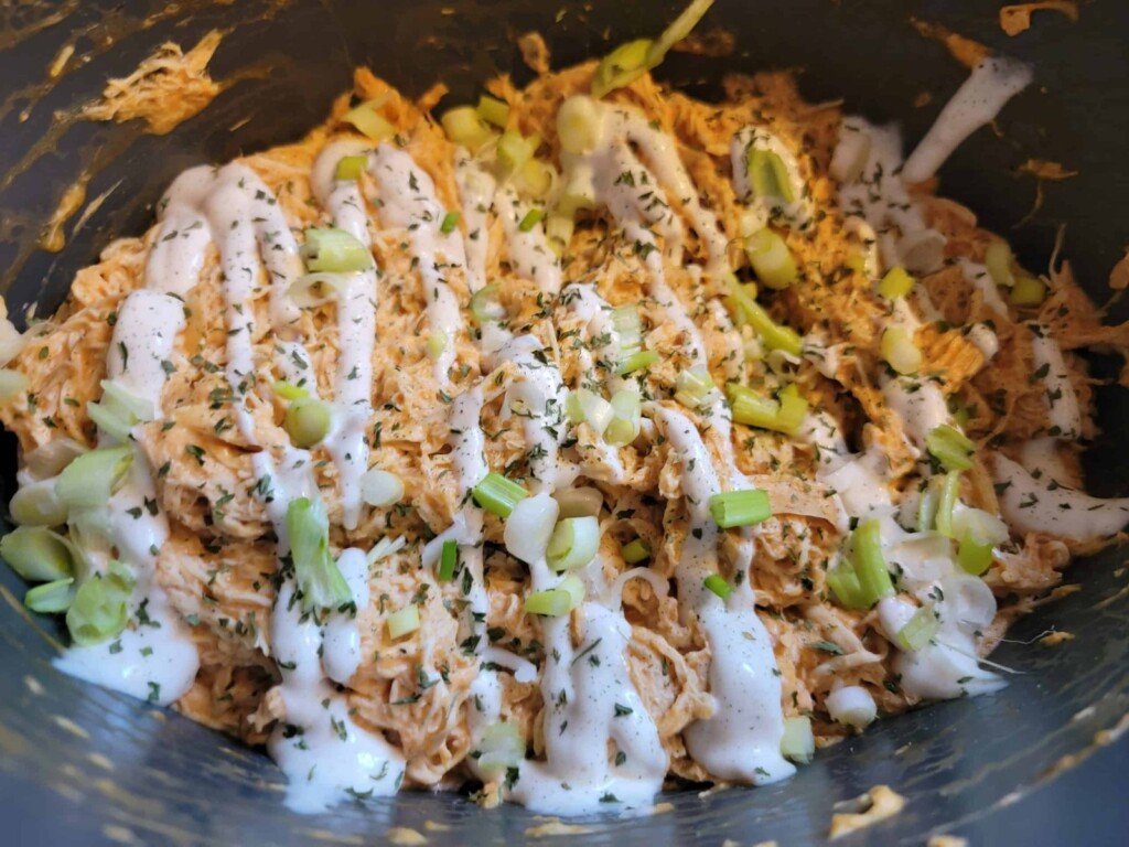 Crockpot Buffalo Ranch Chicken- Low Carb/Trim Healthy Mama S