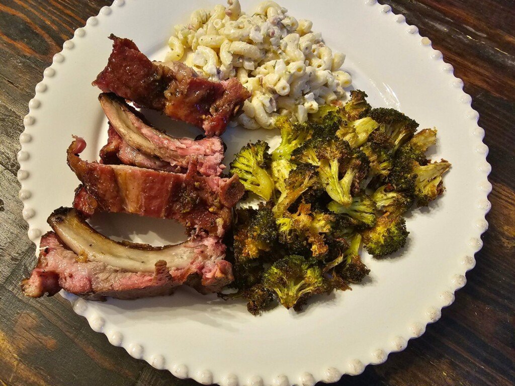 Parmesan Ranch Roasted Broccoli-Trim Healthy Mama S
