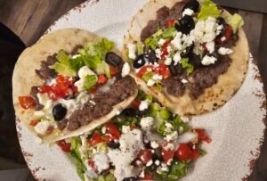 Greek Inspired Smash Tacos! Low Carb and THM S