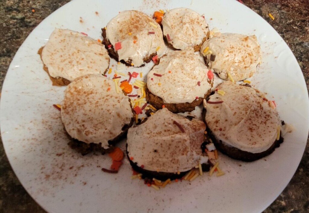 Perfect Pumpkin Cookies with Frosting- Low Carb & Trim Healthy S