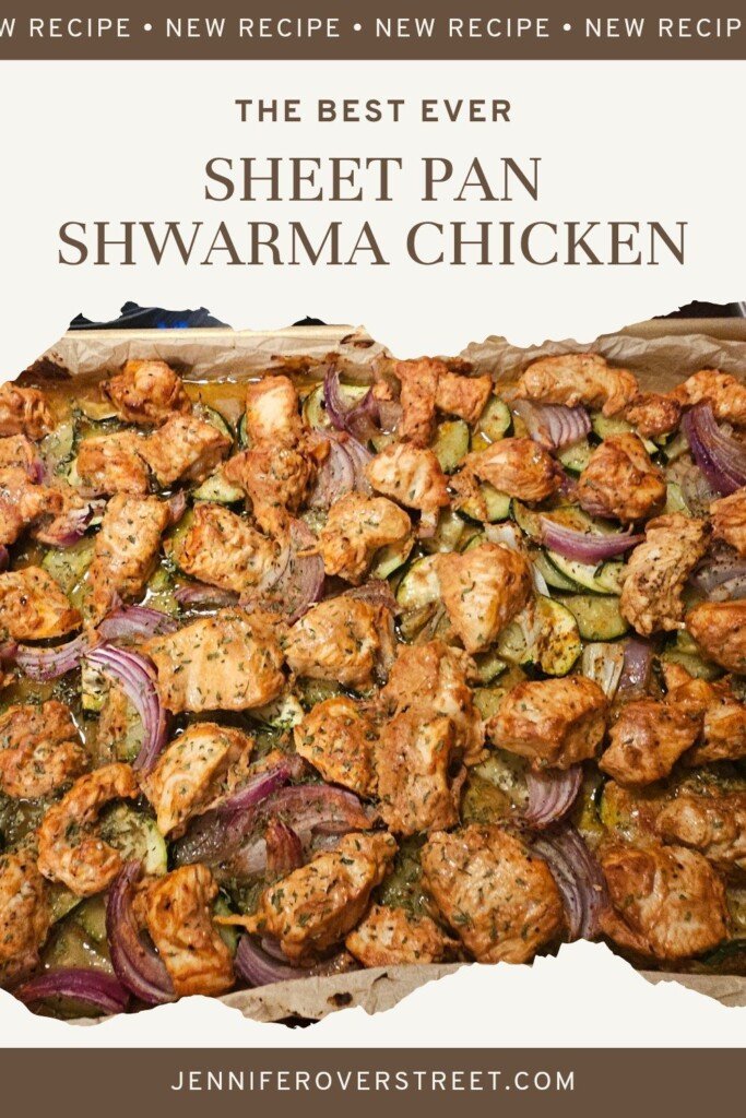 Sheet Pan Chicken Shwarma- Easy and Delicious- THM S