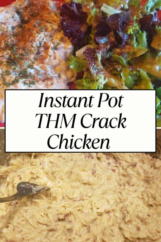 Instant Pot Low Carb Crack Chicken- Easy and Delicious!!