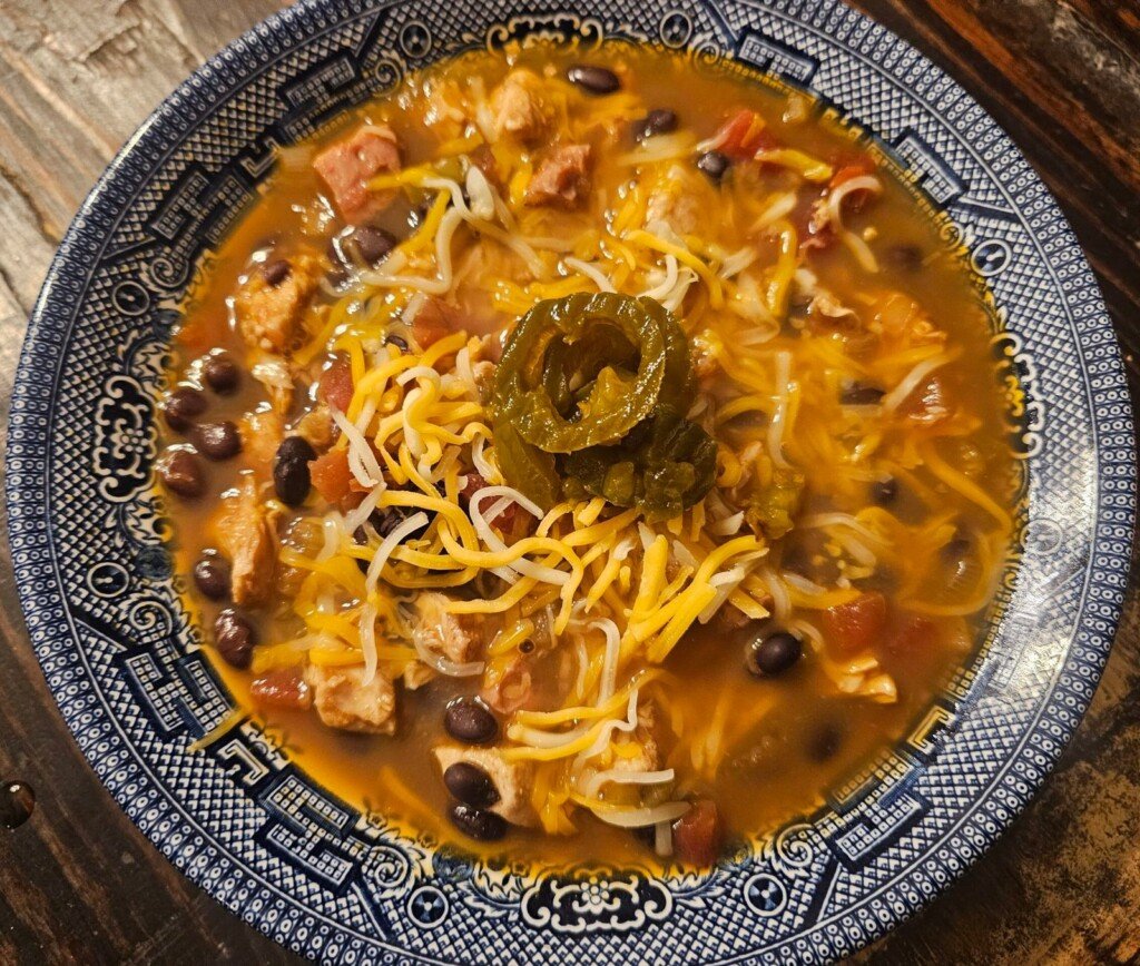 Smoky Crockpot Black Bean Soup, Trim Healthy Mama E