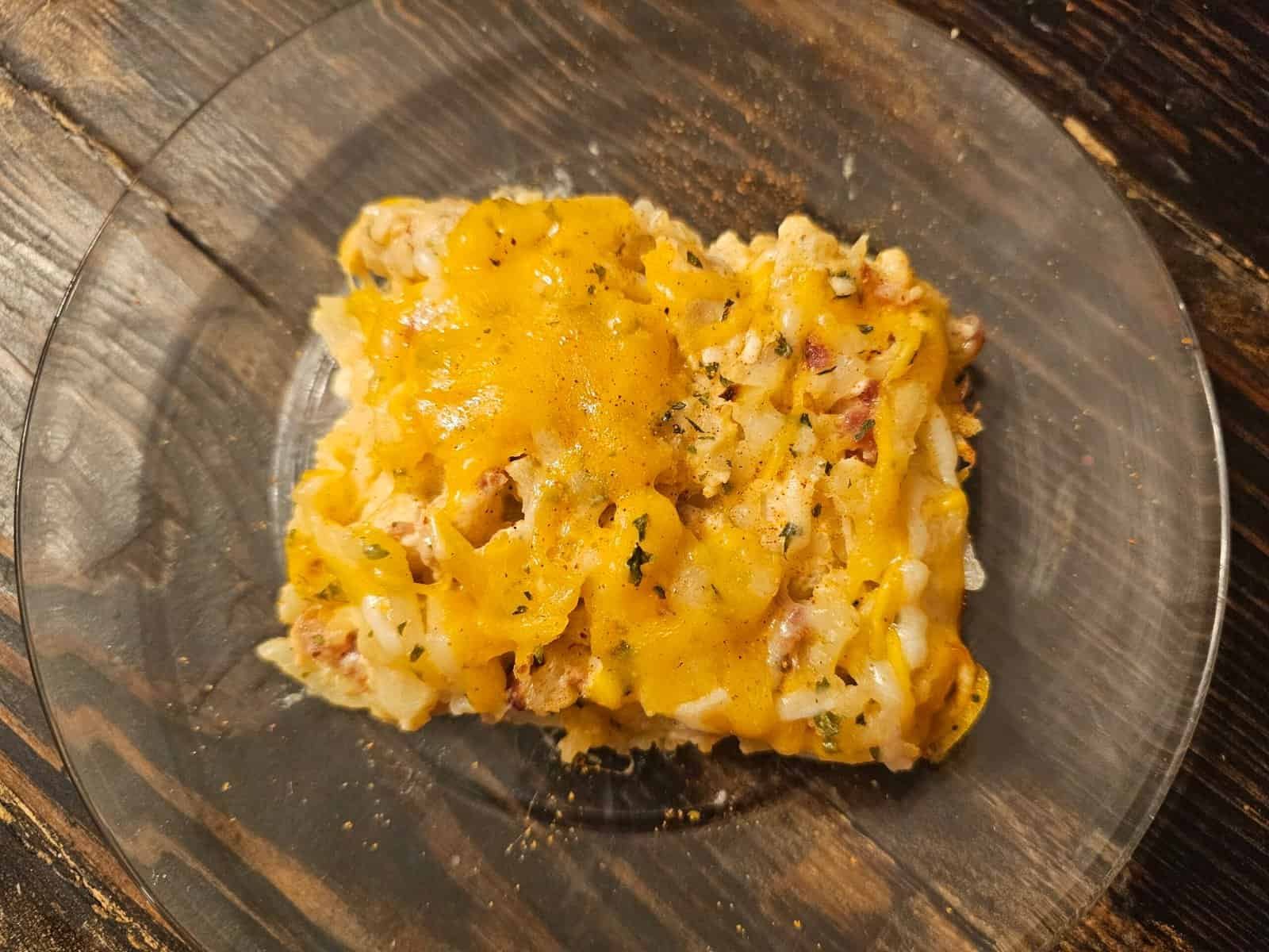 Creamy Bacon Ranch Chicken Hashbrown Casserole-High-Protein Comfort Food -  Jennifer Overstreet