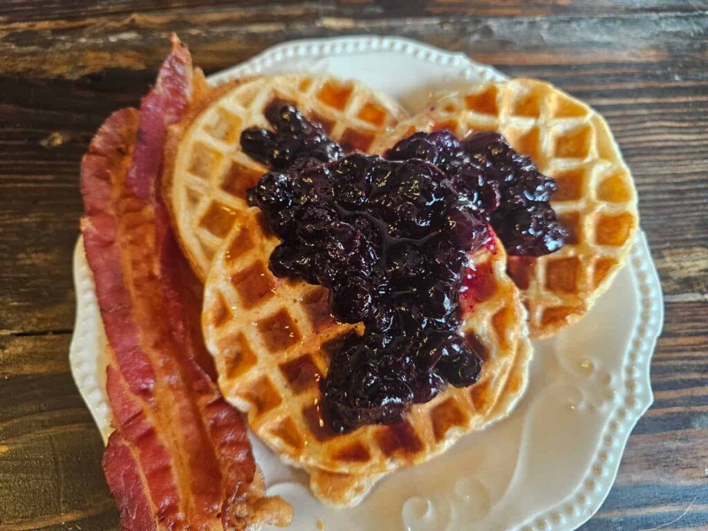 Easy and Delicious High-Protein Waffles (THM Friendly)