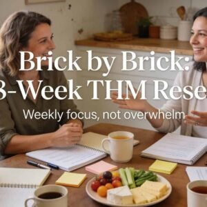 Brick by Brick: An 8‑Week Grace-Based Trim Healthy Mama Reset