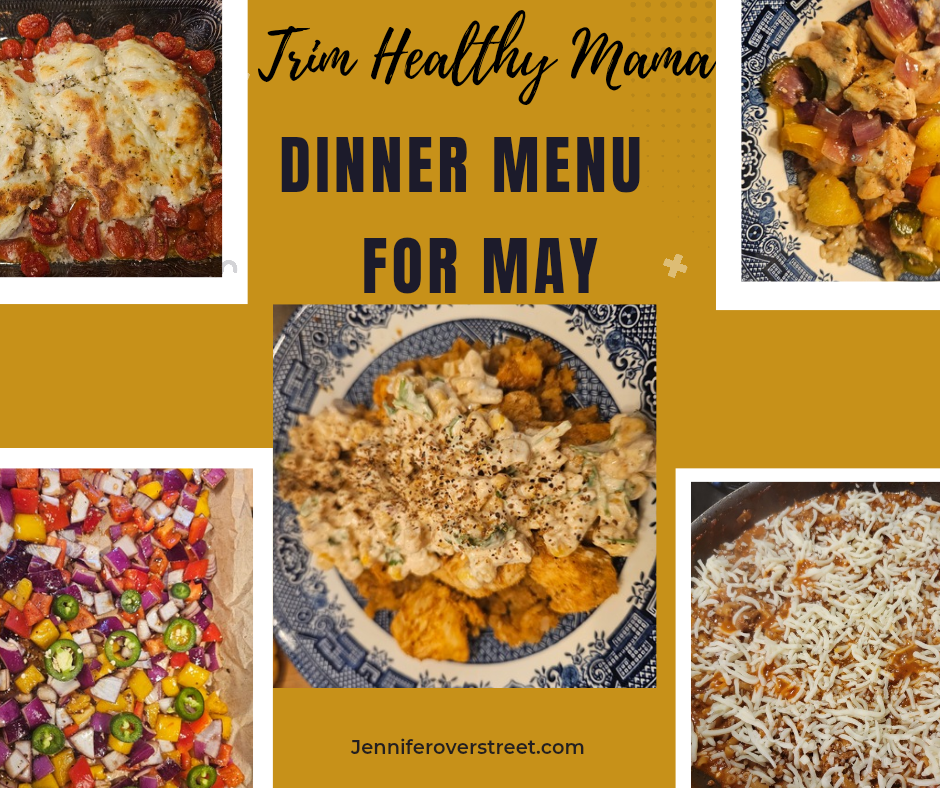 May Trim Healthy Mama Dinner Menu