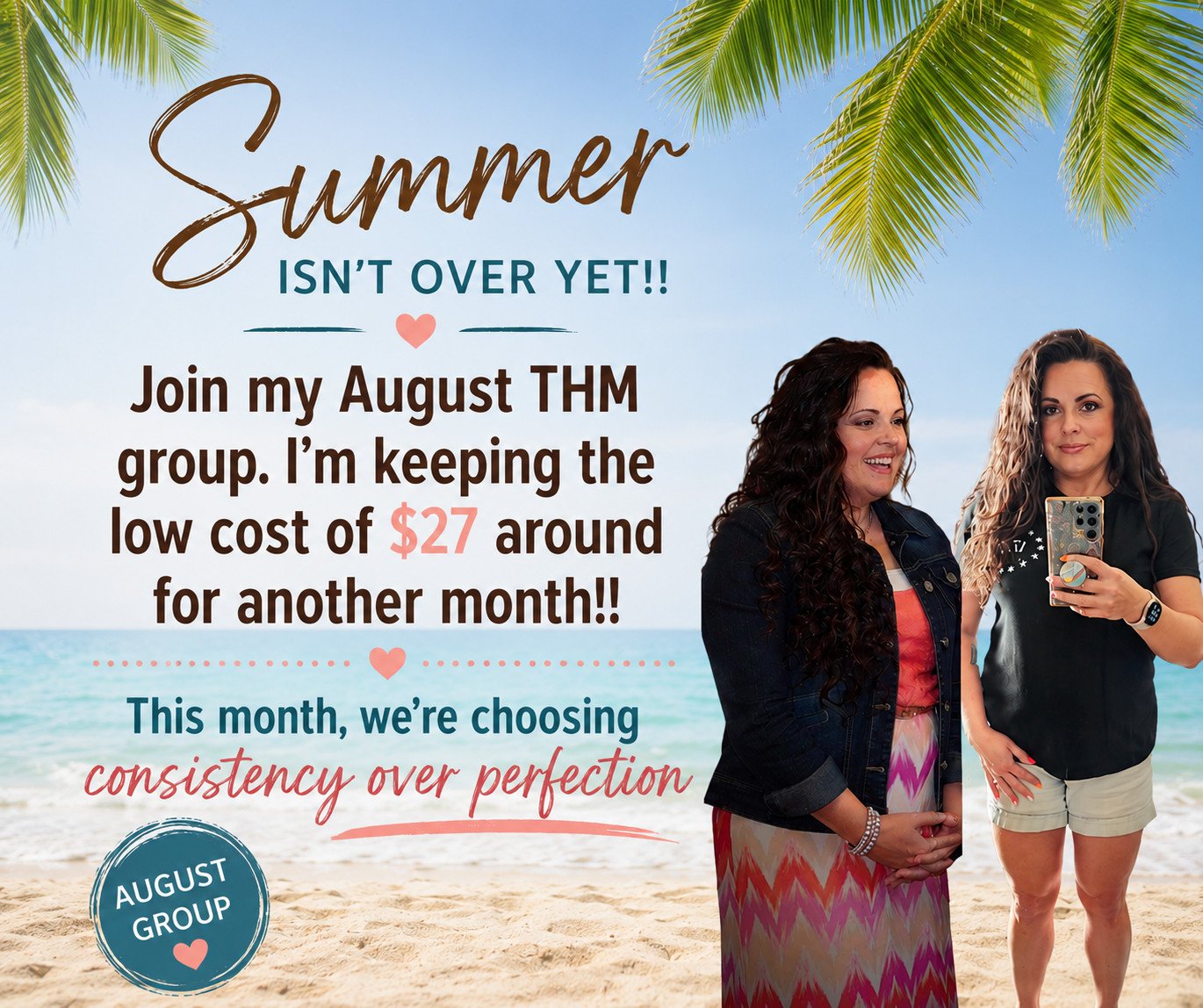 Monthly Trim Healthy Mama Group Coaching
