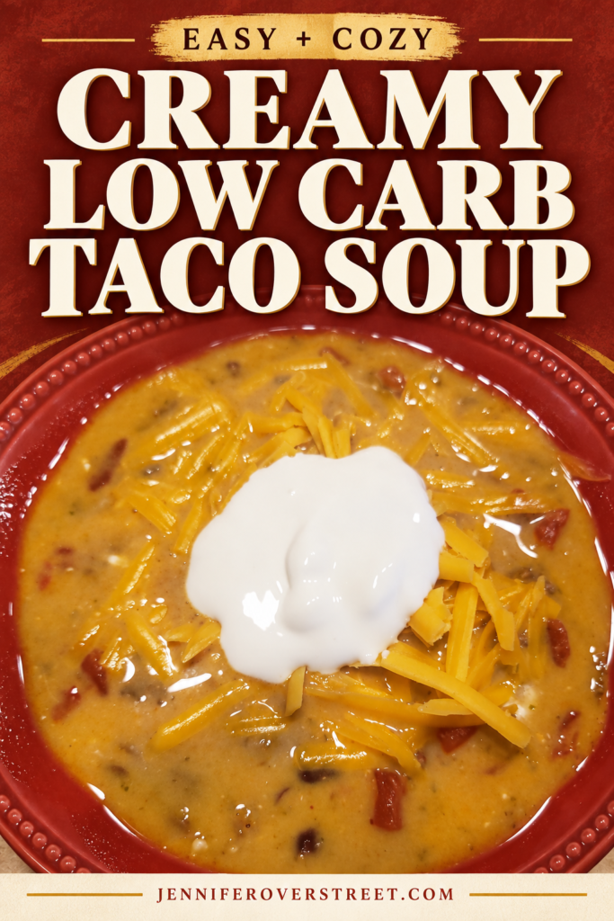 Creamy Low Carb Taco Soup