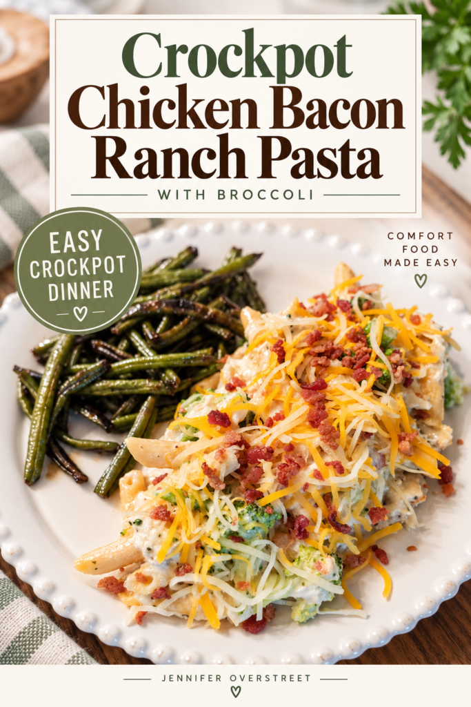 Crockpot Chicken Bacon Ranch with Broccoli