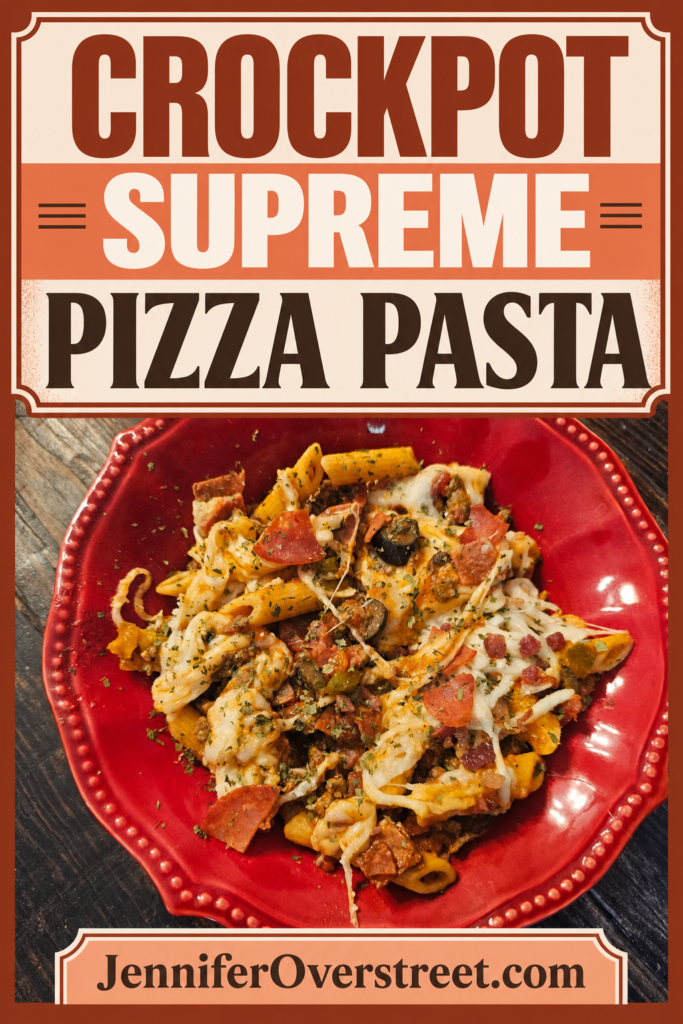 Crockpot Supreme Pizza Pasta