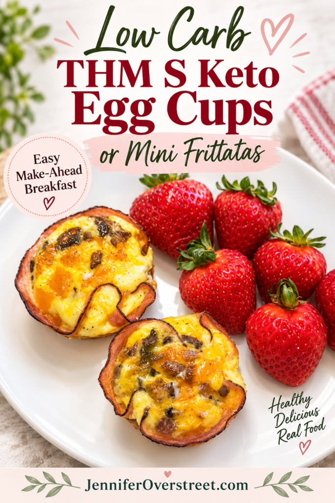 Low Carb THM S Keto Egg Cups or Mini Frittatas