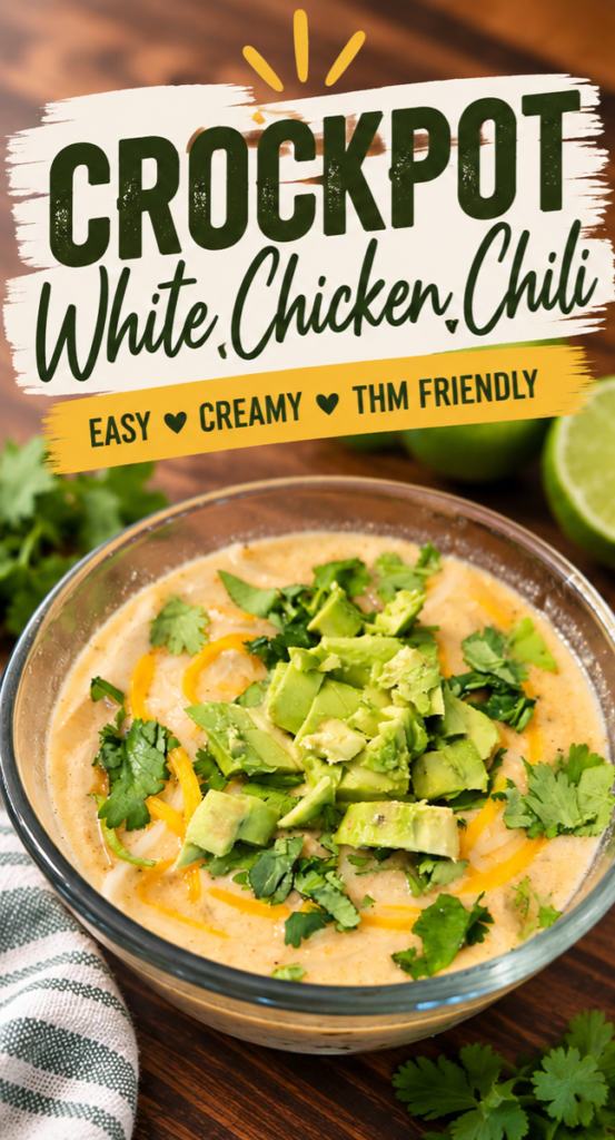 Crockpot White Chicken Chili